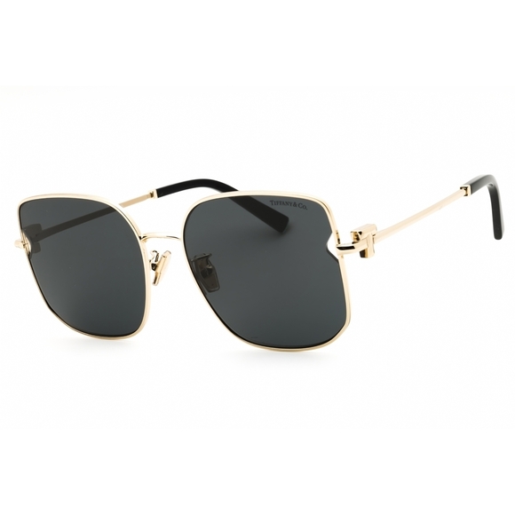 Tiffany Accessories - Tiffany & Co TF3105D Sunglasses Pale Gold Metal Rectangle